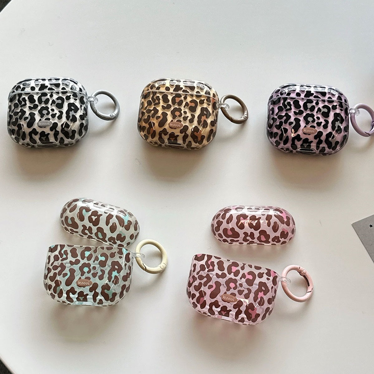 Leopard print AirPods cases - ChildAngle