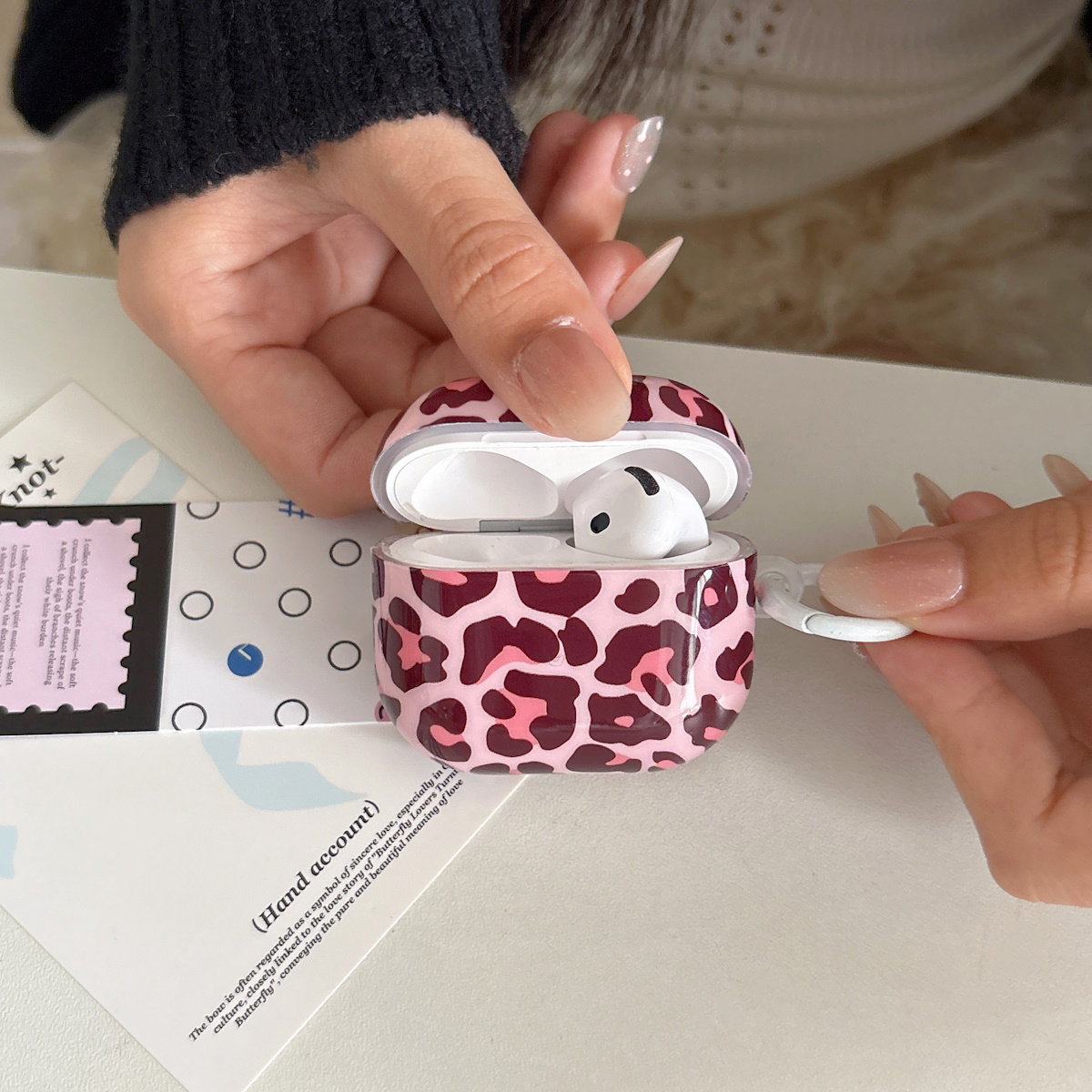 Leopard print AirPods cases - ChildAngle