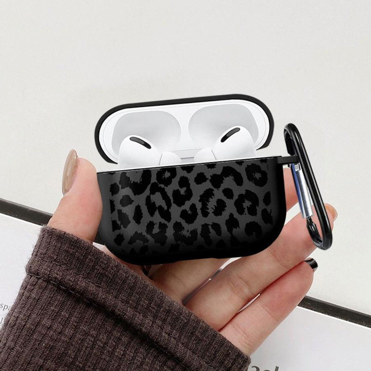 Leopard print AirPods cases - ChildAngle