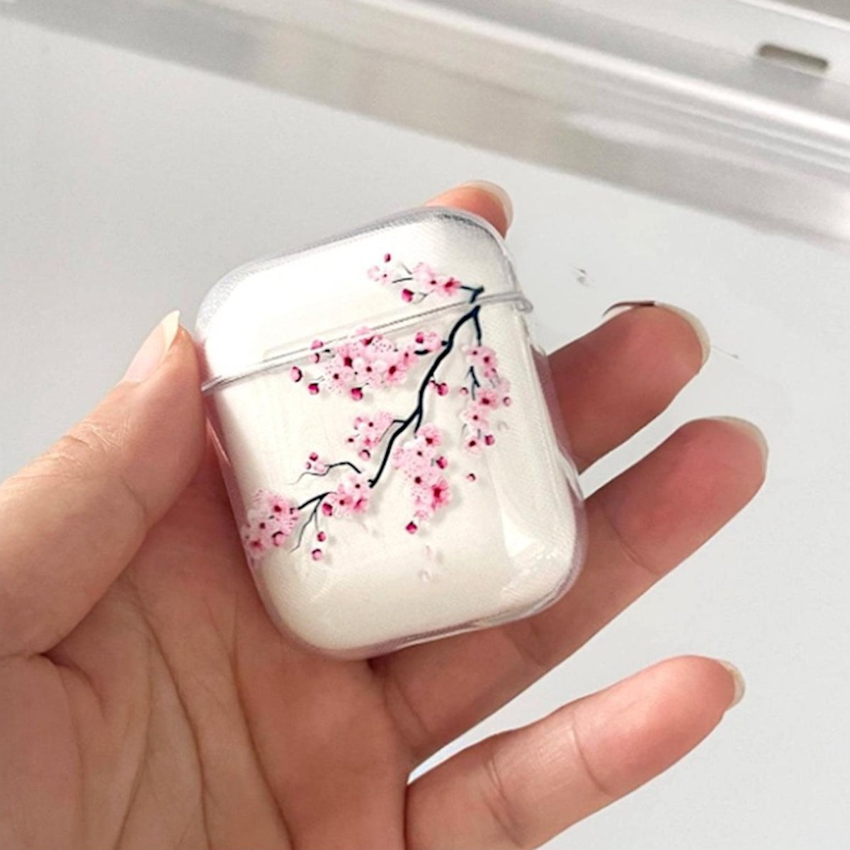Cherry blossom AirPods Case - ChildAngle