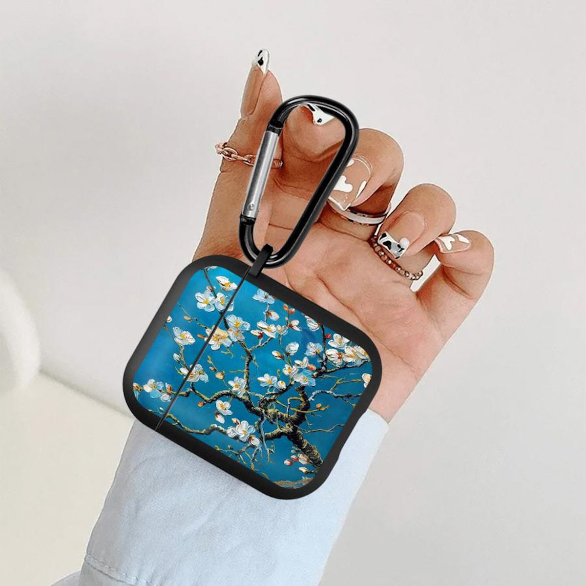 Cherry blossom AirPods Case - ChildAngle