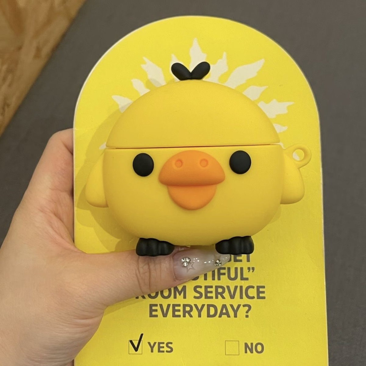 Chicken AirPods Case - ChildAngle