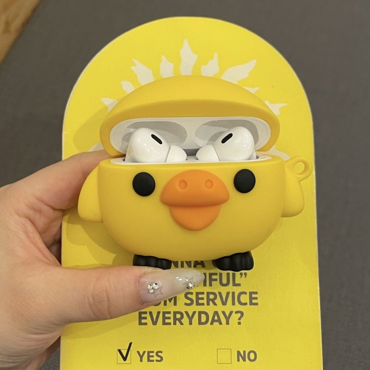 Chicken AirPods Case - ChildAngle