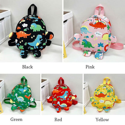 Children Cartoon Dinosaur Kindergarten Backpack Toddlers Preschool Backpack - ChildAngle