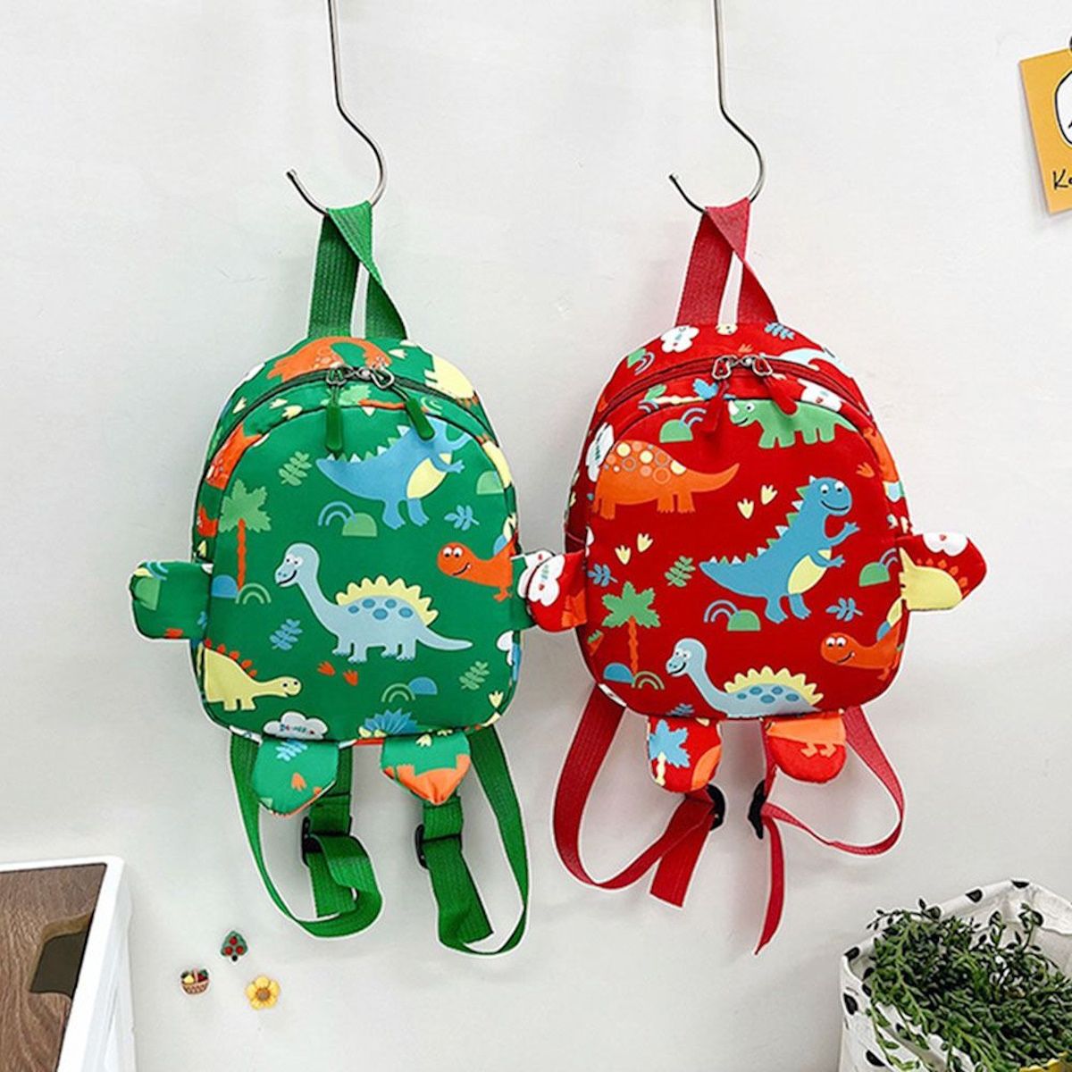 Children Cartoon Dinosaur Kindergarten Backpack Toddlers Preschool Backpack - ChildAngle