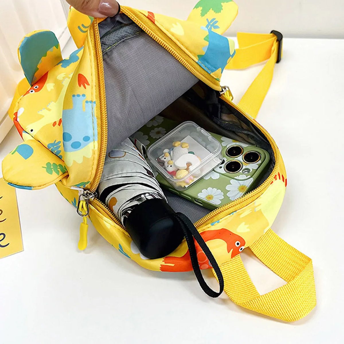 Children Cartoon Dinosaur Kindergarten Backpack Toddlers Preschool Backpack - ChildAngle