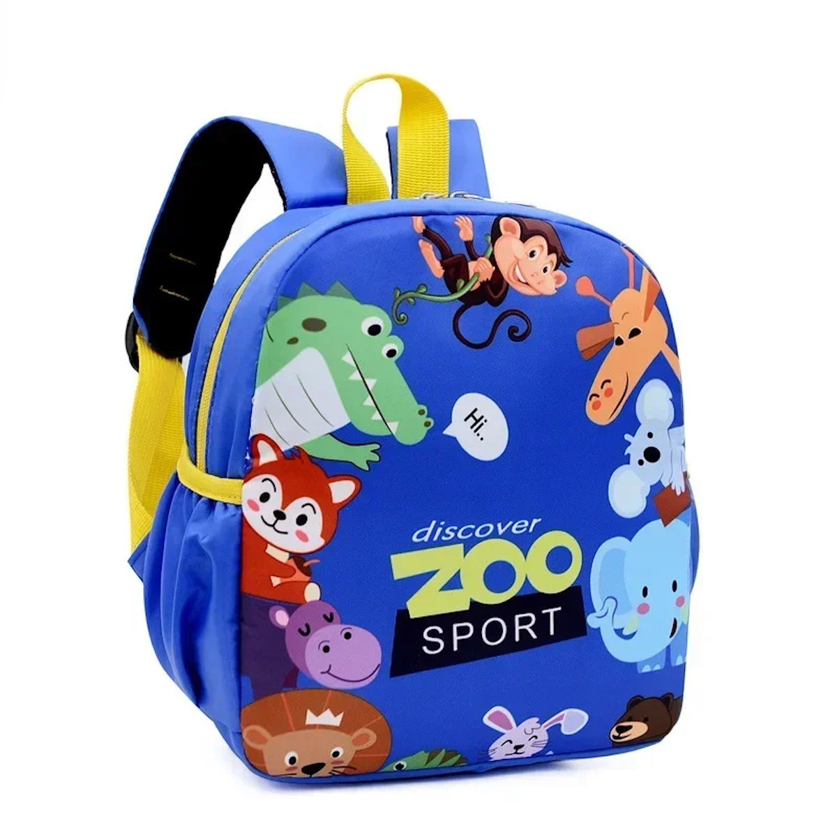 Children Cartoon Dinosaur Zoo Backpack for Kindergarten Toddlers Preschool Backpack  - ChildAngle