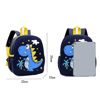 Children Cartoon Dinosaur Zoo Backpack for Kindergarten Toddlers Preschool Backpack  - ChildAngle