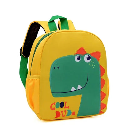 Children Cartoon Dinosaur Zoo Backpack for Kindergarten Toddlers Preschool Backpack  - ChildAngle
