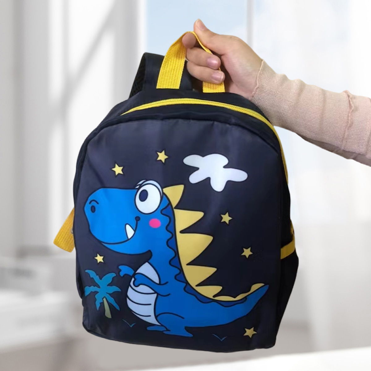 Children Cartoon Dinosaur Zoo Backpack for Kindergarten Toddlers Preschool Backpack  - ChildAngle