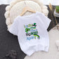 Truck Print Big Brother Finally Again Childrens St. Patrick's Day Shirts - ChildAngle