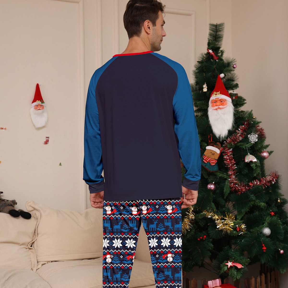 Chill Out Christmas Family Matching Christmas PJS Pyjamas Set - ChildAngle