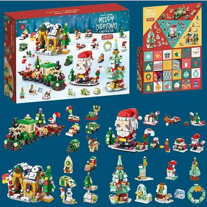 Christmas Toy Advent Calendars Building Block Advent Calendar for Kids - ChildAngle