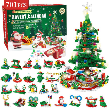 Christmas Toy Advent Calendars Building Block Advent Calendar for Kids - ChildAngle