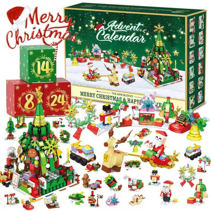Christmas Toy Advent Calendars Building Block Advent Calendar for Kids - ChildAngle