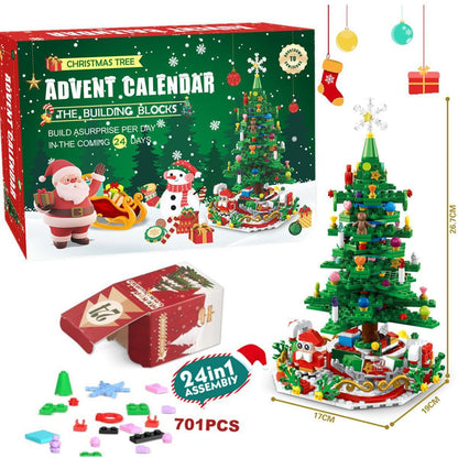 Christmas Toy Advent Calendars Building Block Advent Calendar for Kids - ChildAngle