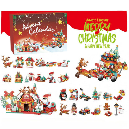 Christmas Toy Advent Calendars Building Block Advent Calendar for Kids - ChildAngle