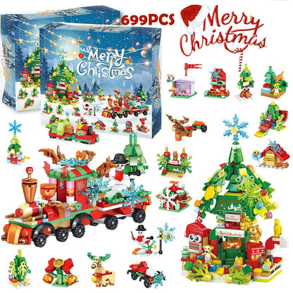Christmas Toy Advent Calendars Building Block Advent Calendar for Kids - ChildAngle