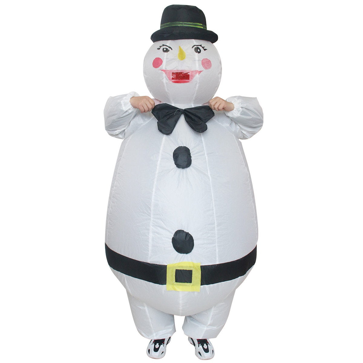 Inflatables Christmas Costume Inflatable Santa Costumes Snowman Gingerbread Man - ChildAngle