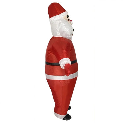 Inflatables Christmas Costume Inflatable Santa Costumes Snowman Gingerbread Man - ChildAngle