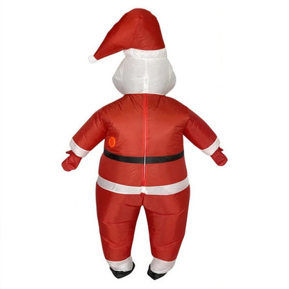 Inflatables Christmas Costume Inflatable Santa Costumes Snowman Gingerbread Man - ChildAngle