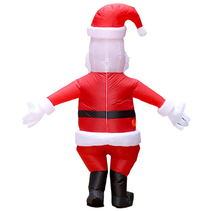 Inflatables Christmas Costume Inflatable Santa Costumes Snowman Gingerbread Man - ChildAngle