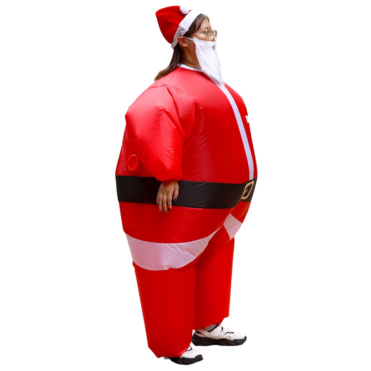 Inflatables Christmas Costume Inflatable Santa Costumes Snowman Gingerbread Man - ChildAngle