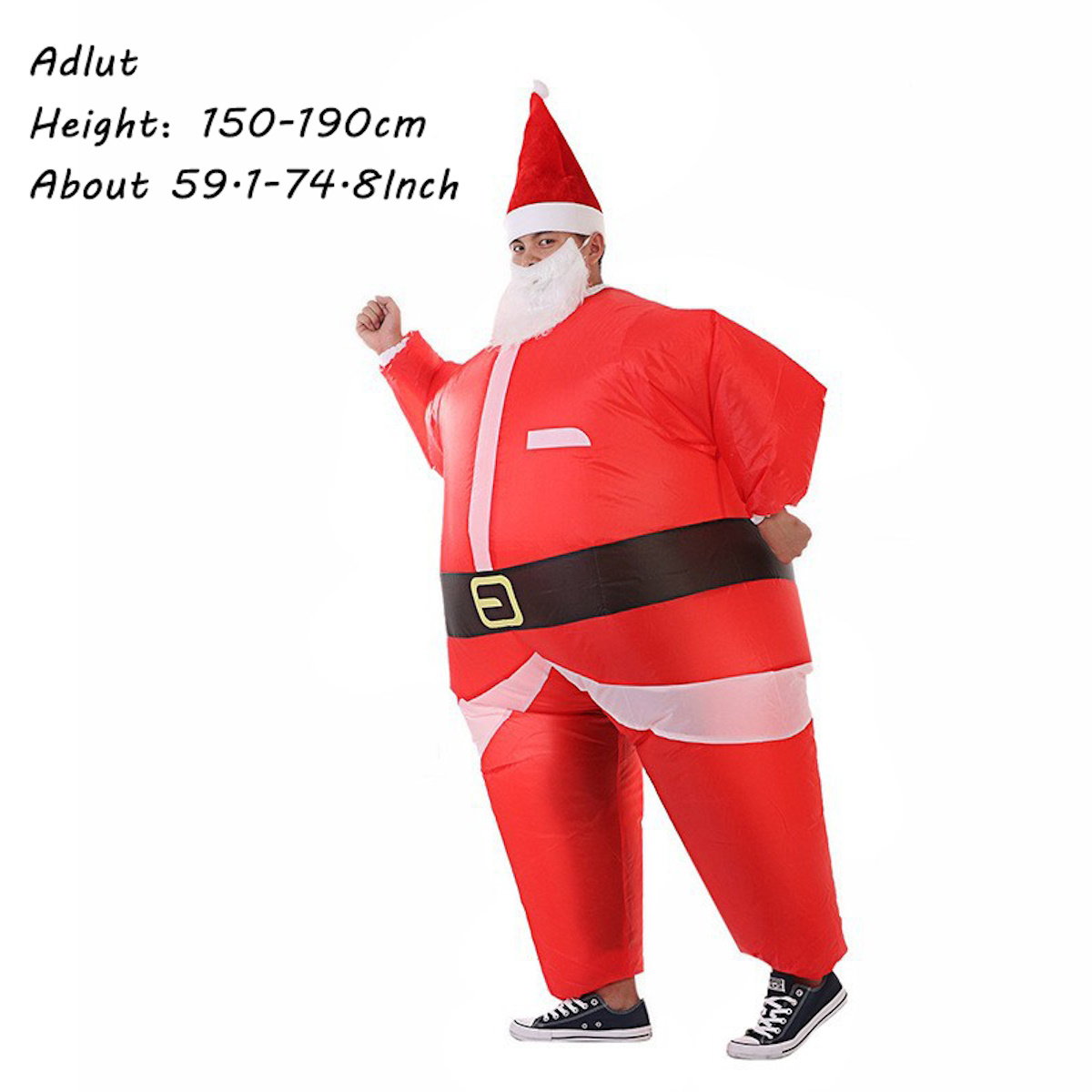Inflatables Christmas Costume Inflatable Santa Costumes Snowman Gingerbread Man - ChildAngle