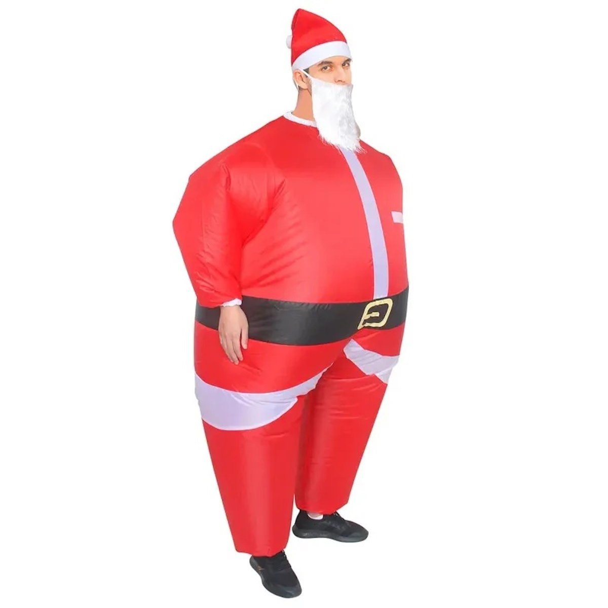 Inflatables Christmas Costume Inflatable Santa Costumes Snowman Gingerbread Man - ChildAngle