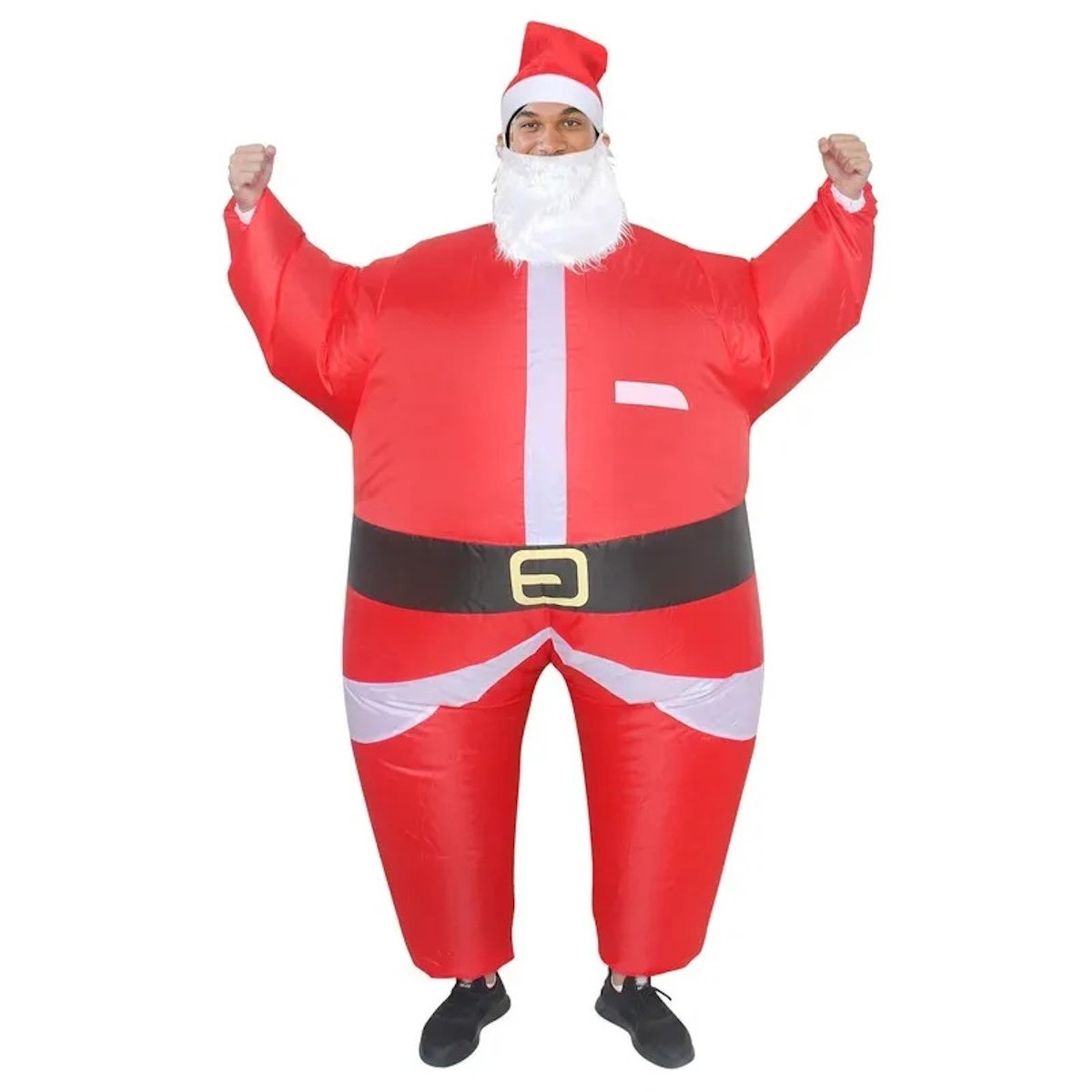 Inflatables Christmas Costume Inflatable Santa Costumes Snowman Gingerbread Man - ChildAngle