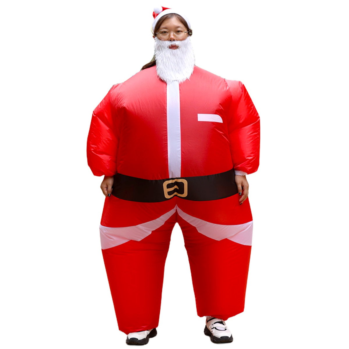 Inflatables Christmas Costume Inflatable Santa Costumes Snowman Gingerbread Man - ChildAngle
