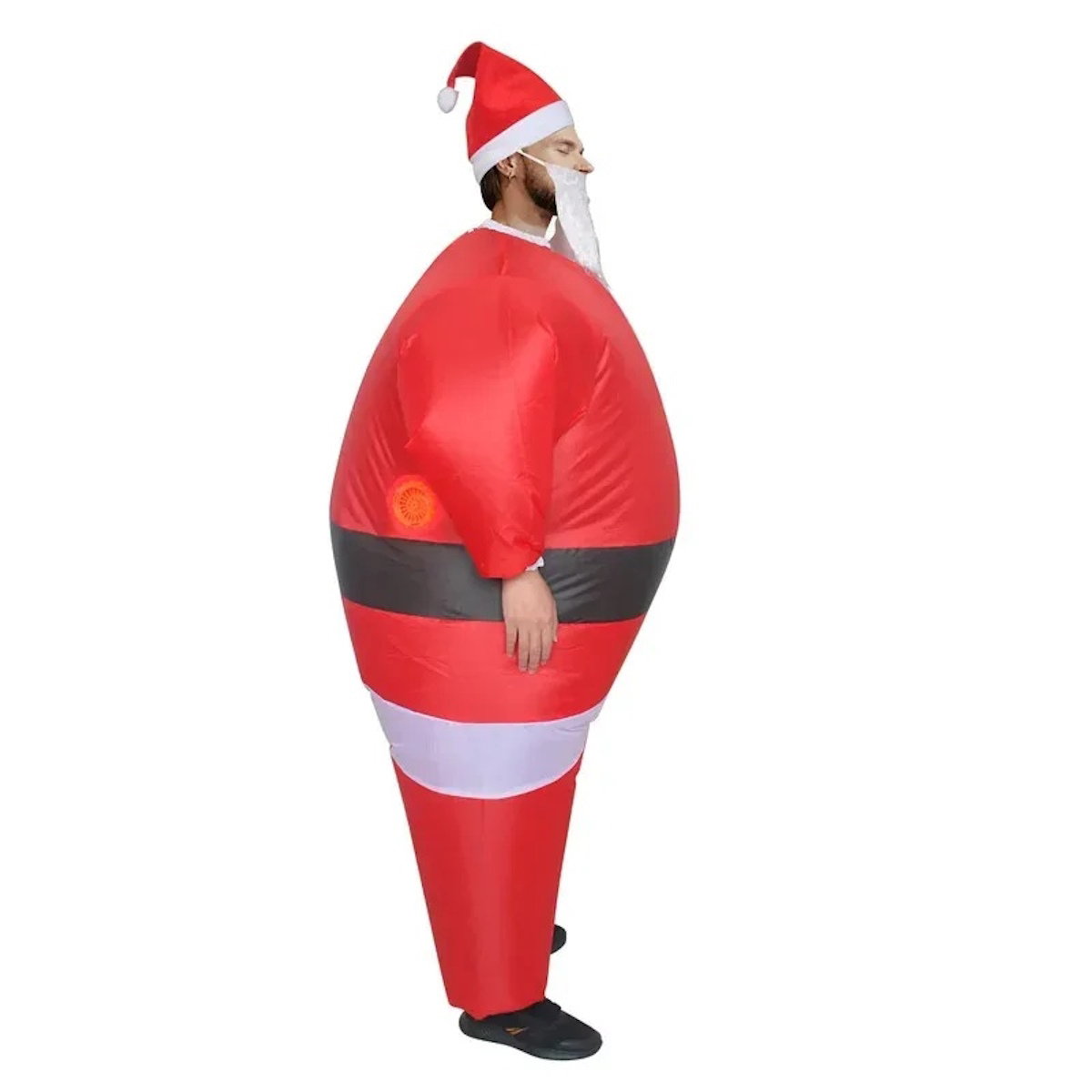 Inflatables Christmas Costume Inflatable Santa Costumes Snowman Gingerbread Man - ChildAngle