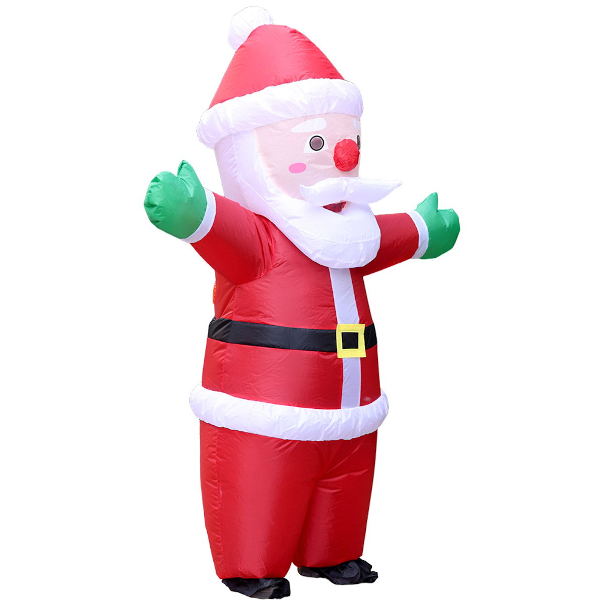 Inflatables Christmas Costume Inflatable Santa Costumes Snowman Gingerbread Man - ChildAngle