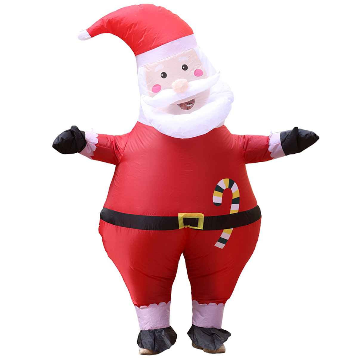 Inflatables Christmas Costume Inflatable Santa Costumes Snowman Gingerbread Man - ChildAngle