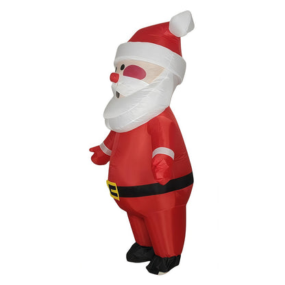 Inflatables Christmas Costume Inflatable Santa Costumes Snowman Gingerbread Man - ChildAngle