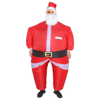 Inflatables Christmas Costume Inflatable Santa Costumes Snowman Gingerbread Man - ChildAngle