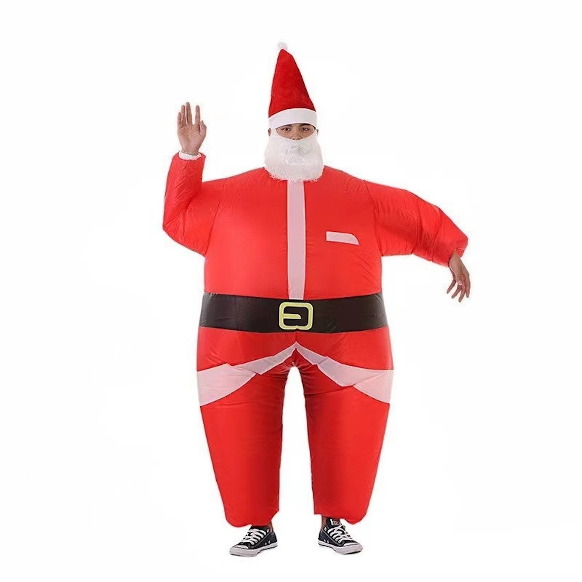 Inflatables Christmas Costume Inflatable Santa Costumes Snowman Gingerbread Man - ChildAngle