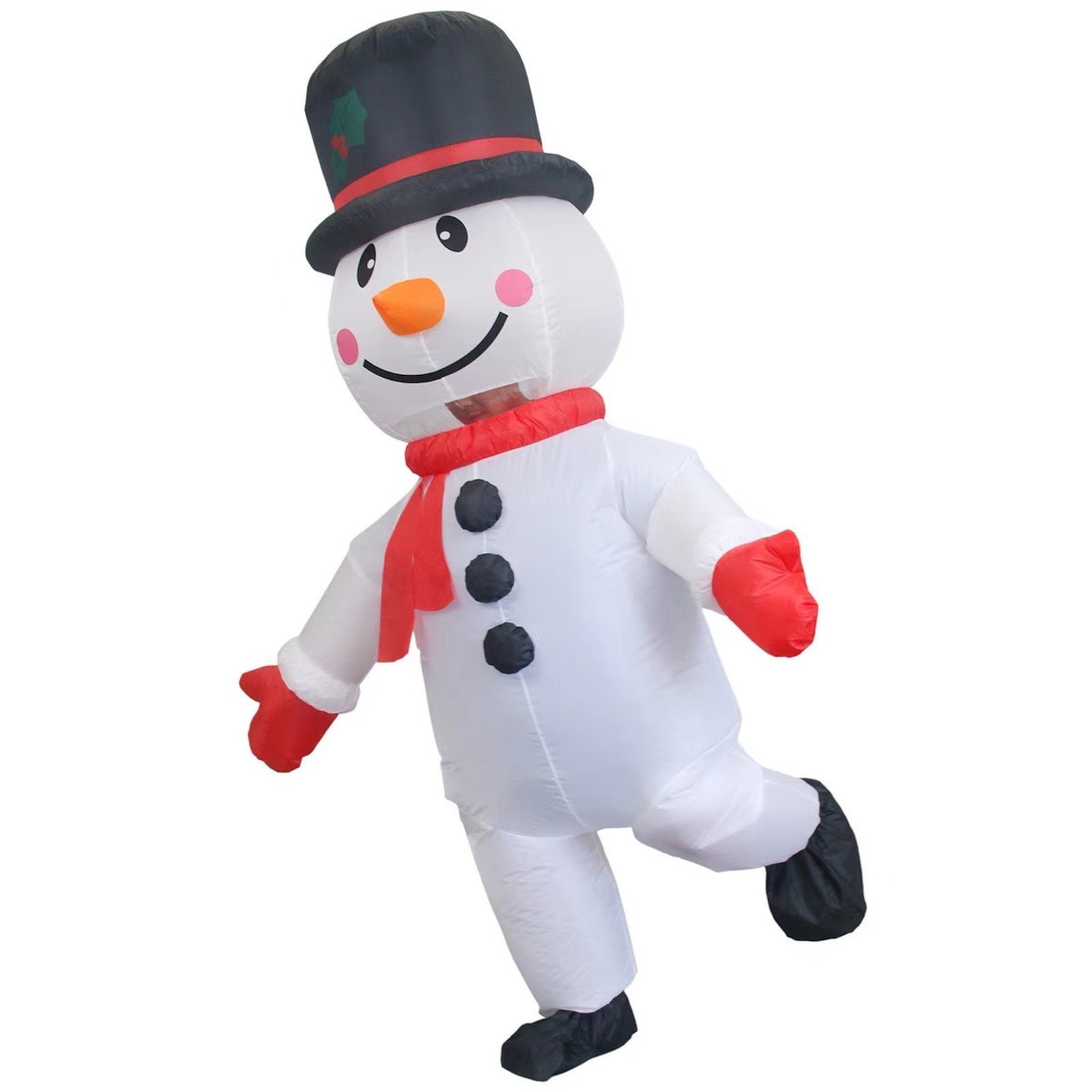 Inflatables Christmas Costume Inflatable Santa Costumes Snowman Gingerbread Man - ChildAngle