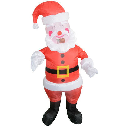 Inflatables Christmas Costume Inflatable Santa Costumes Snowman Gingerbread Man - ChildAngle