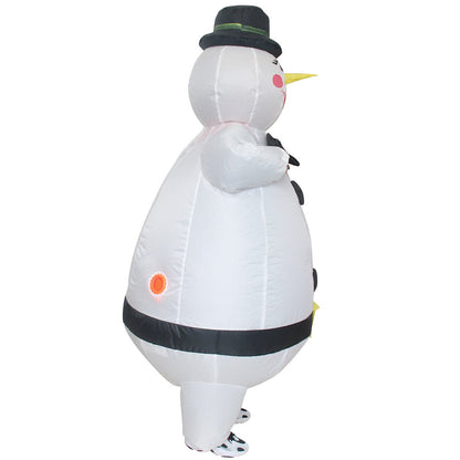 Inflatables Christmas Costume Inflatable Santa Costumes Snowman Gingerbread Man - ChildAngle