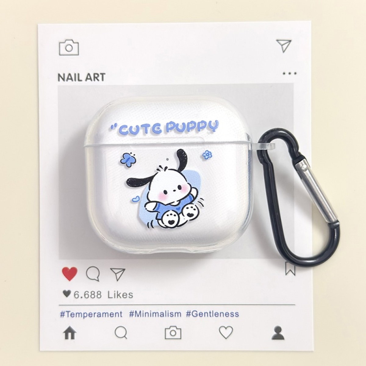 AirPods Pro 3 AirPods 4 Pochacco AirPod Case - ChildAngle