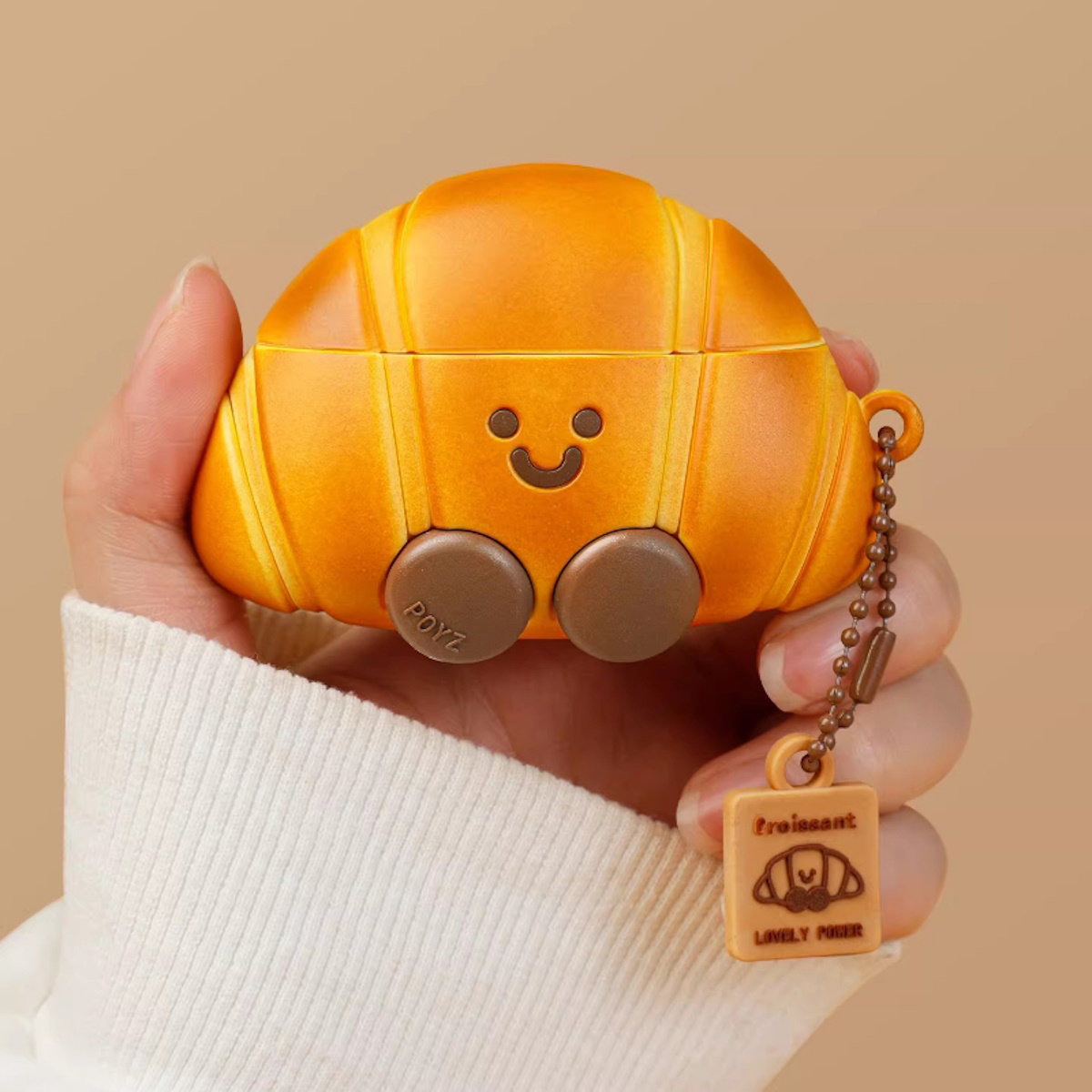 Estuche para AirPods Pro 3 con comida y AirPods 4