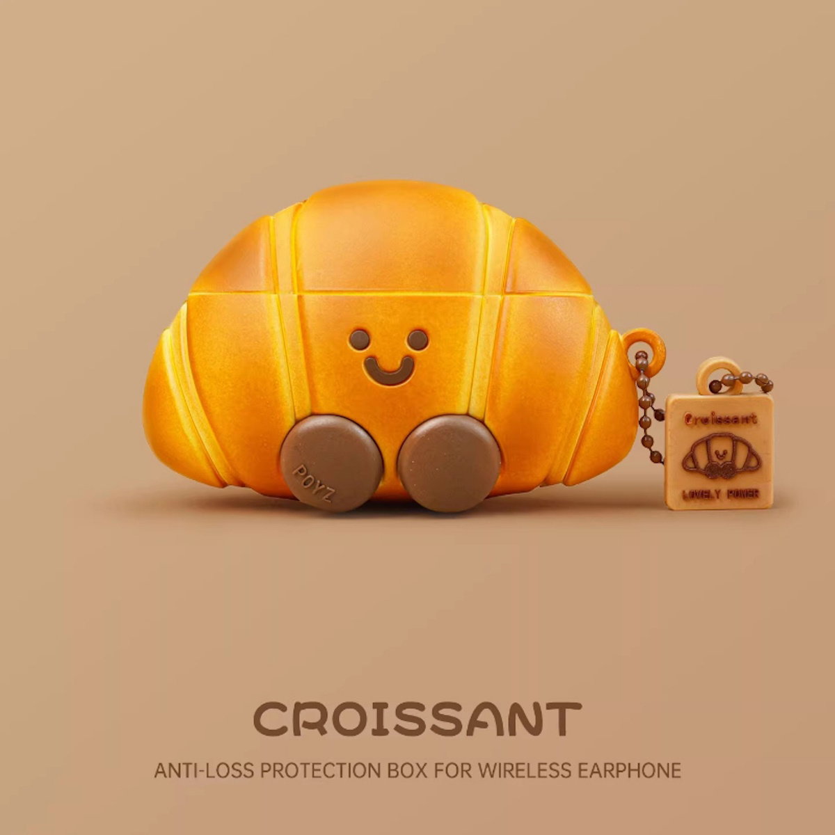 Croissant AirPods Case - ChildAngle