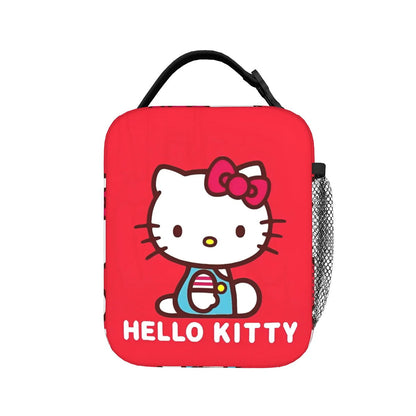 Cute Pattern Hello Kitty Lunch Bags Portable Insulated School Lunch Bag - ChildAngle