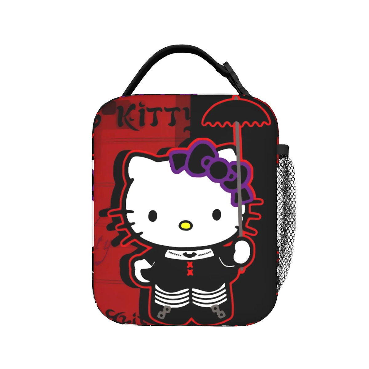 Cute Pattern Hello Kitty Lunch Bags Portable Insulated School Lunch Bag - ChildAngle