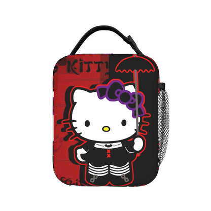 Cute Pattern Hello Kitty Lunch Bags Portable Insulated School Lunch Bag - ChildAngle
