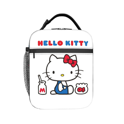 Cute Pattern Hello Kitty Lunch Bags Portable Insulated School Lunch Bag - ChildAngle