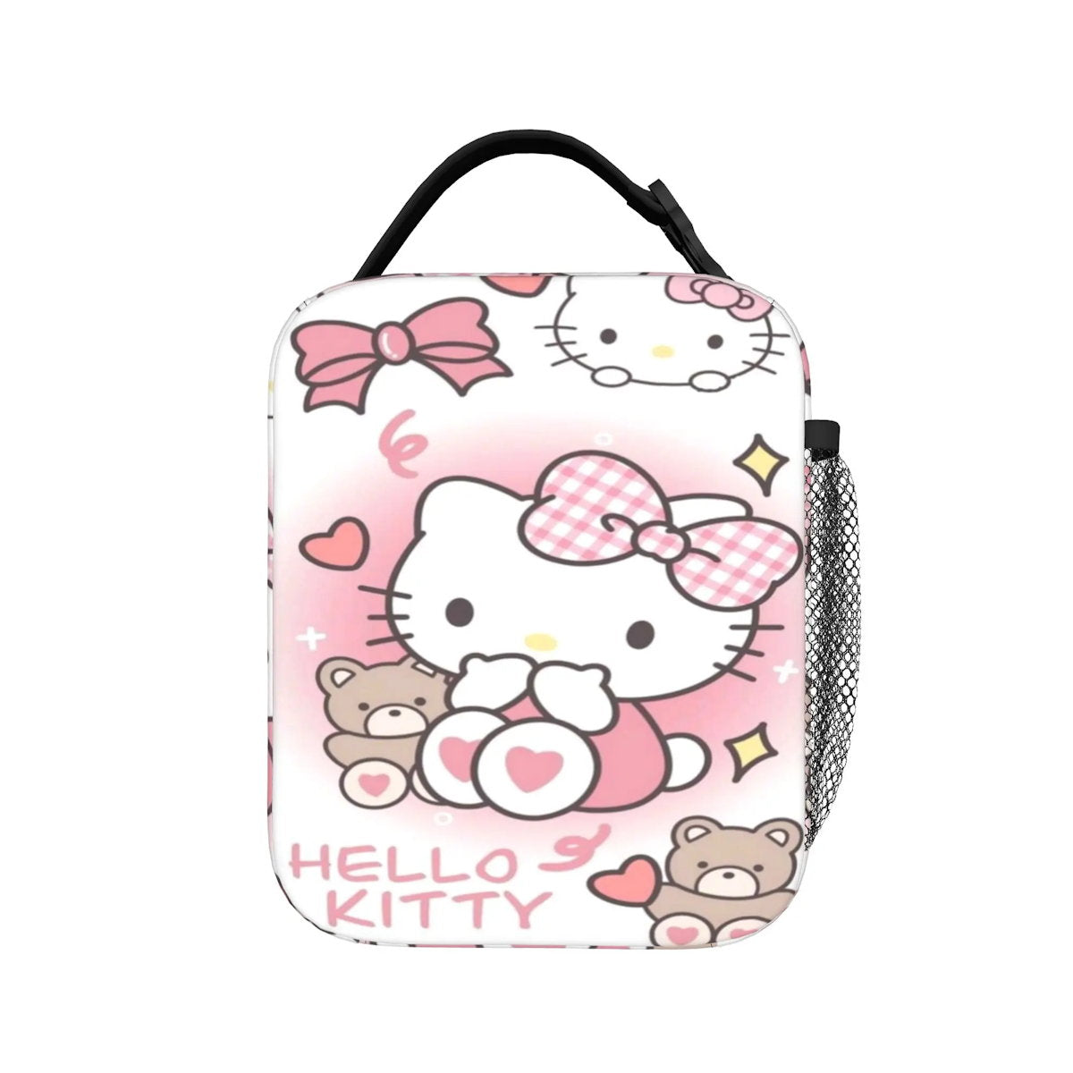 Cute Pattern Hello Kitty Lunch Bags Portable Insulated School Lunch Bag - ChildAngle