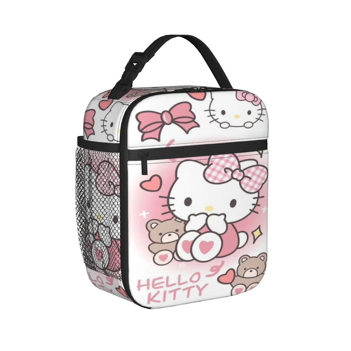 Cute Pattern Hello Kitty Lunch Bags Portable Insulated School Lunch Bag - ChildAngle