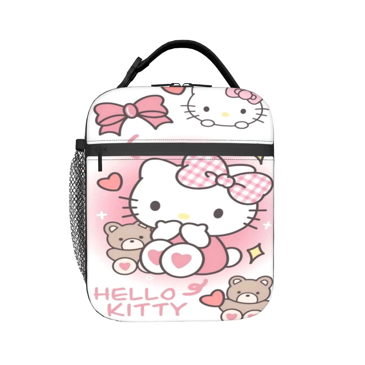 Cute Pattern Hello Kitty Lunch Bags Portable Insulated School Lunch Bag - ChildAngle